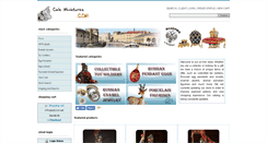 Desktop Screenshot of caleminiatures.com